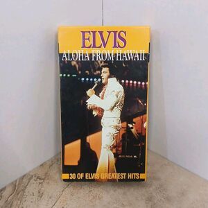 Lightyear Video Elvis Aloha from Hawaii VHS 30 Greatest Hits Elvis Presley 1991